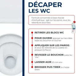 Détartrant surpuissant gel pour WC