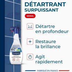 Détartrant surpuissant pour salle de bains