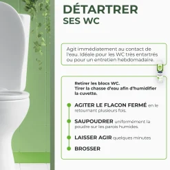 Détartrant WC décapant suractif