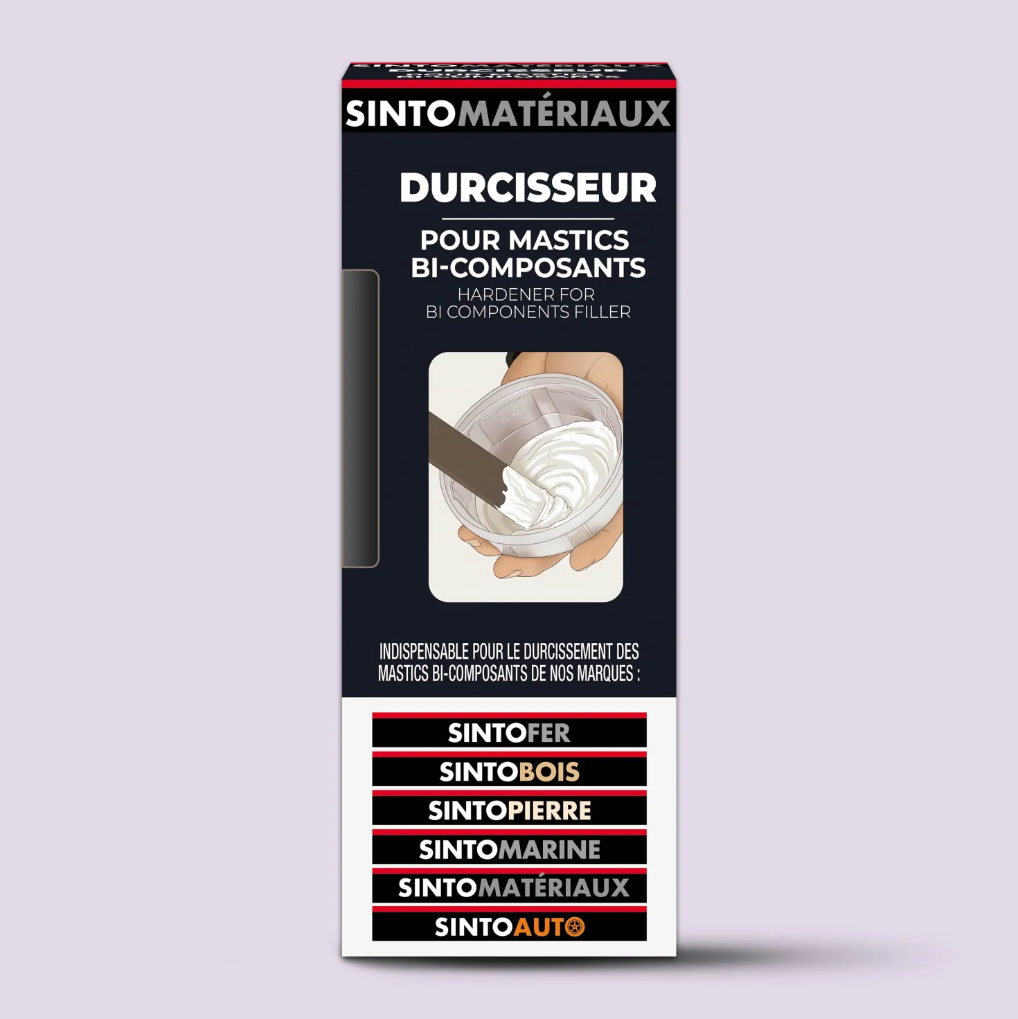 Durcisseur pour mastic