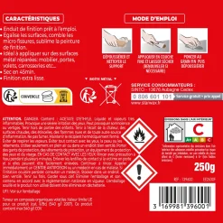 Enduit de finition métal