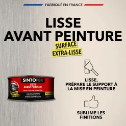 Enduit de finition métal