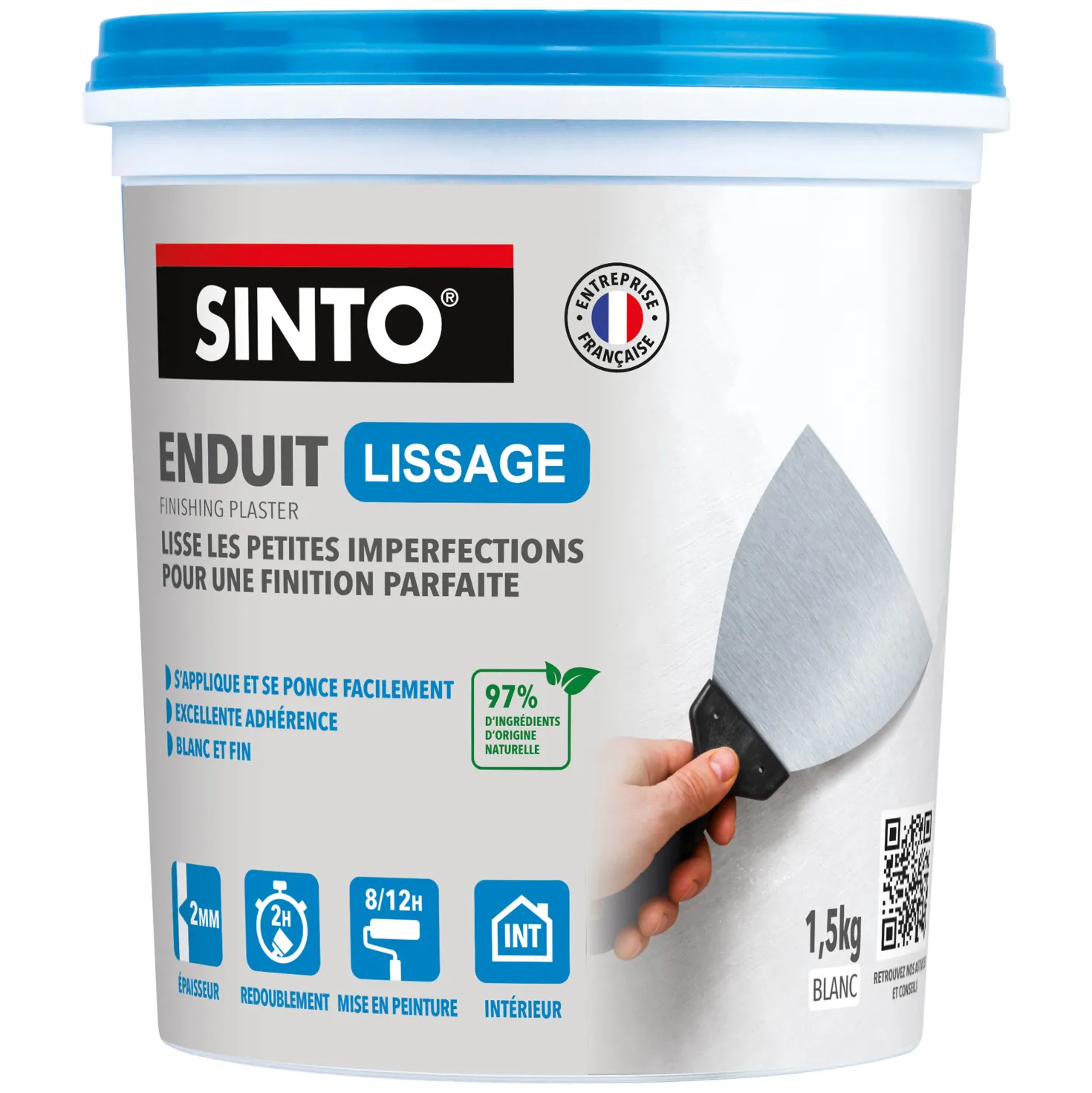 Enduit lissage pâte