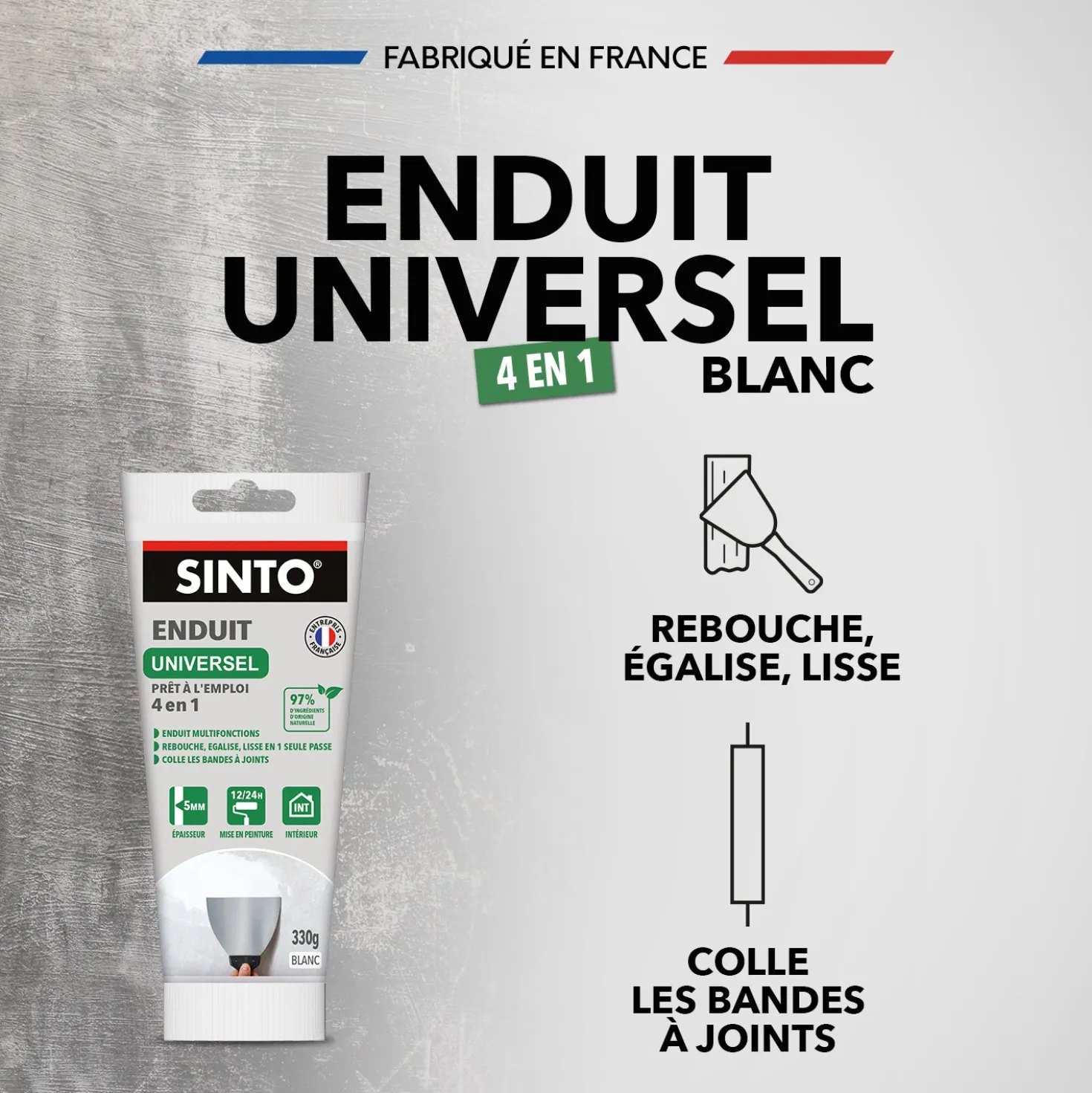 Enduit universel pâte