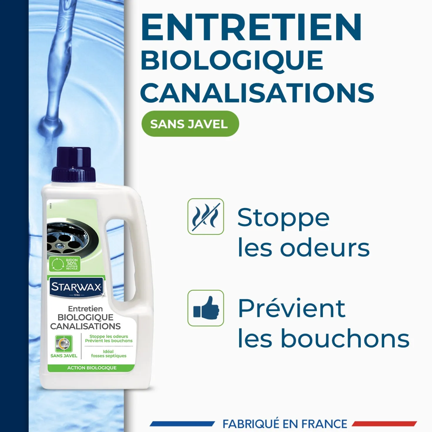 Entretien biologique canalisations
