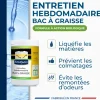Entretien hebdomadaire pour bacs à graisses