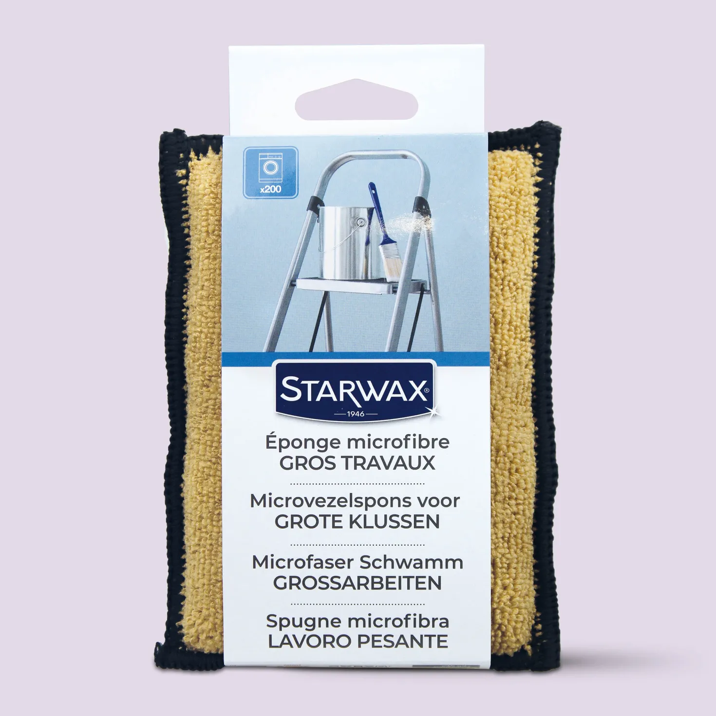Eponge microfibre gros travaux