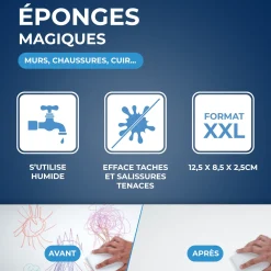 Eponges magiques XXL