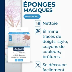 Eponges magiques XXL