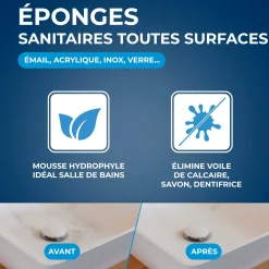 Eponges sanitaires