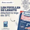 Feuilles de lessive au Savon noir parfum Bouquet floral
