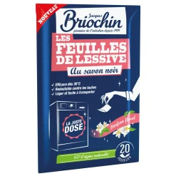 Feuilles de lessive au Savon noir parfum Bouquet floral