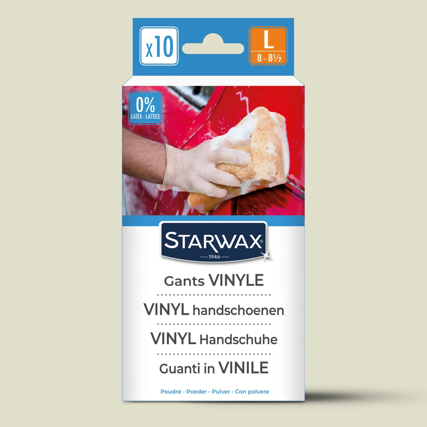 Gants vinyle