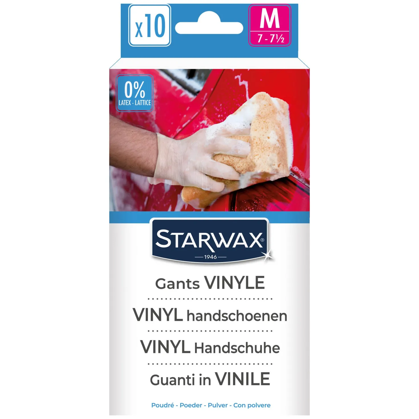 Gants vinyle