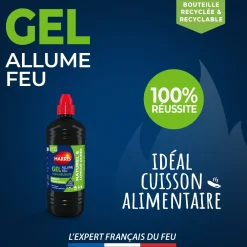 Gel allume feu naturel