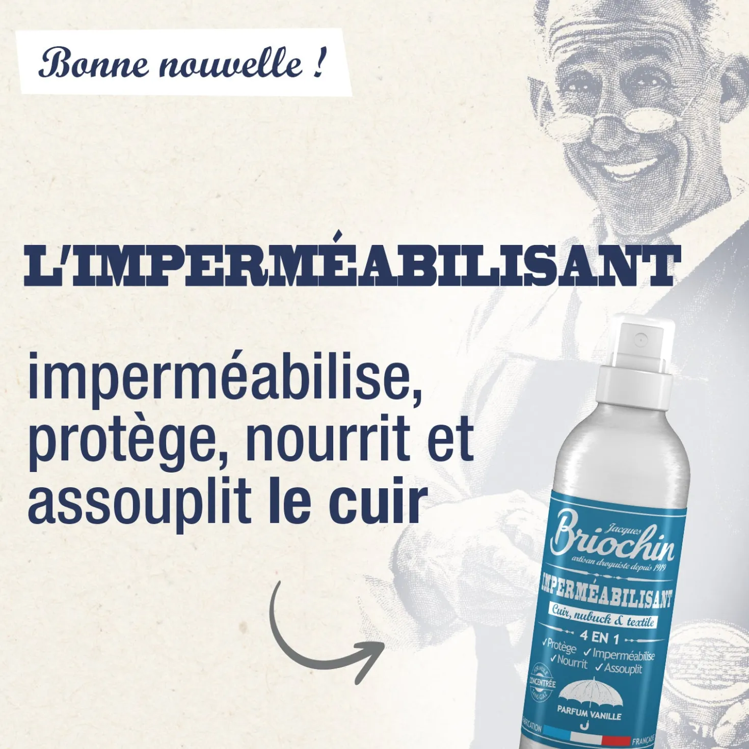 Imperméabilisant chaussure