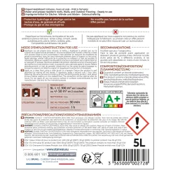 Imperméabilisant eau et graisses pour toitures, murs et sols extérieurs