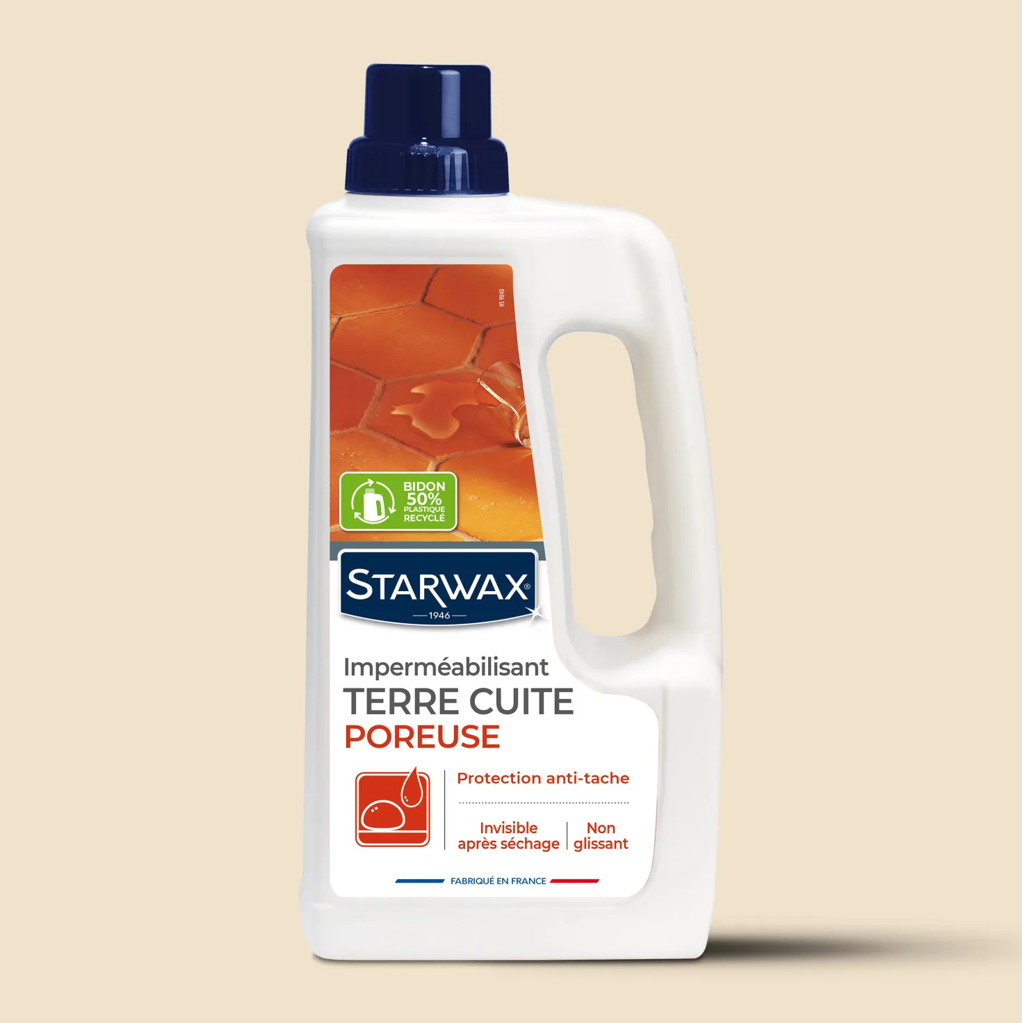 Imperméabilisant terre cuite poreuse