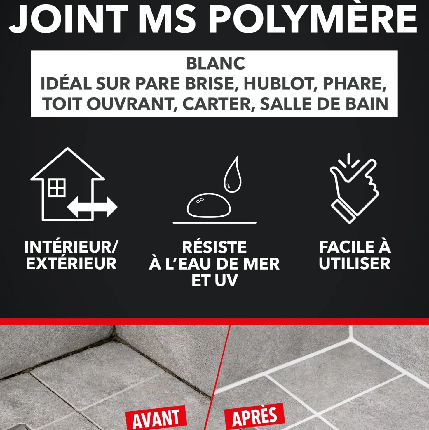 Joint mastic auto marine