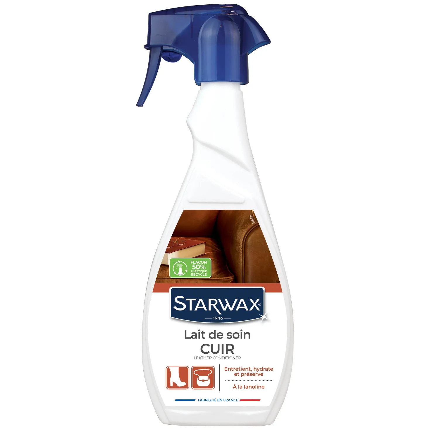 Lait de soin pour cuir