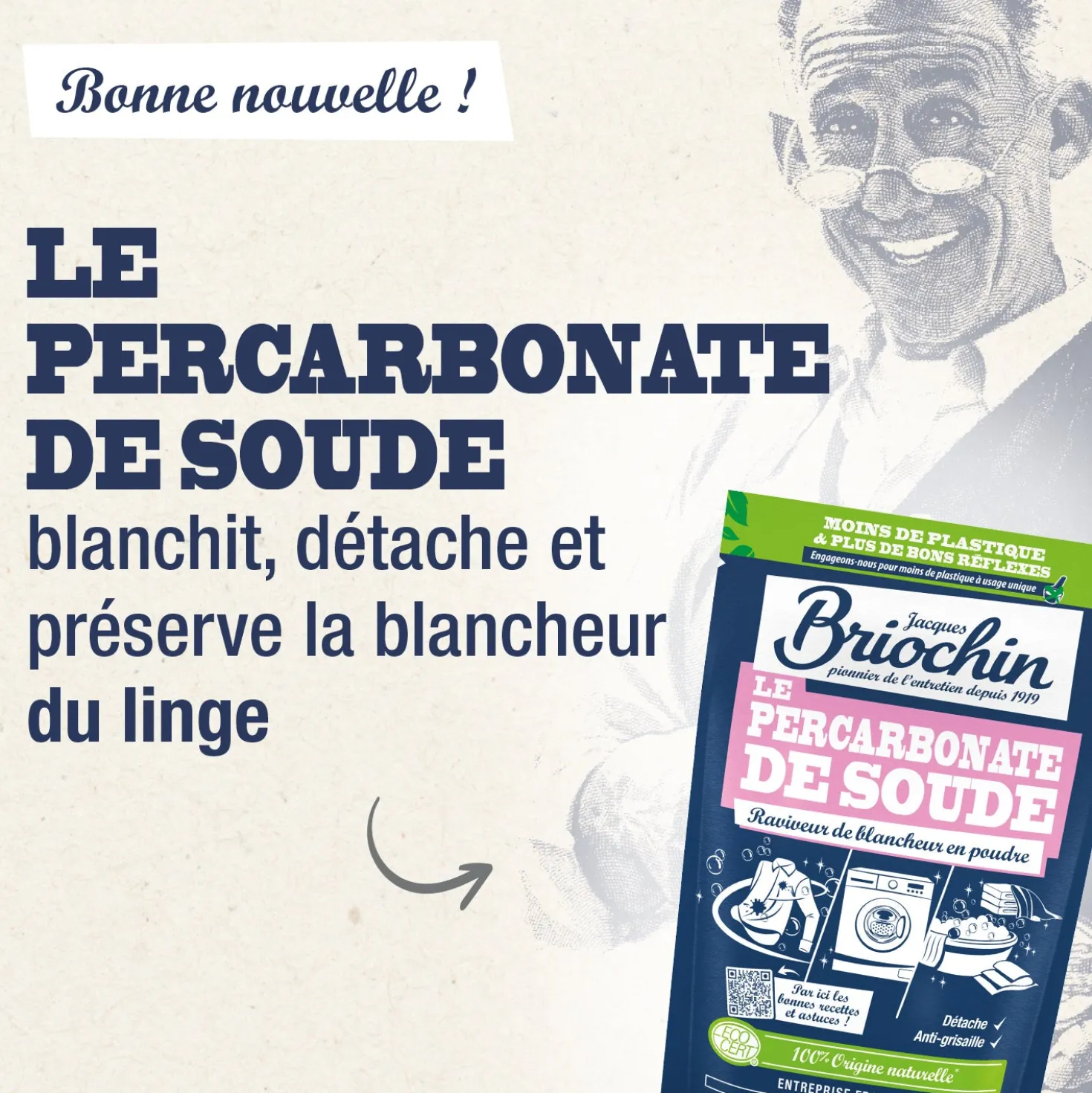 La poudre au percarbonate de soude