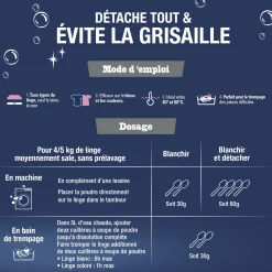 La poudre au percarbonate de soude 900g