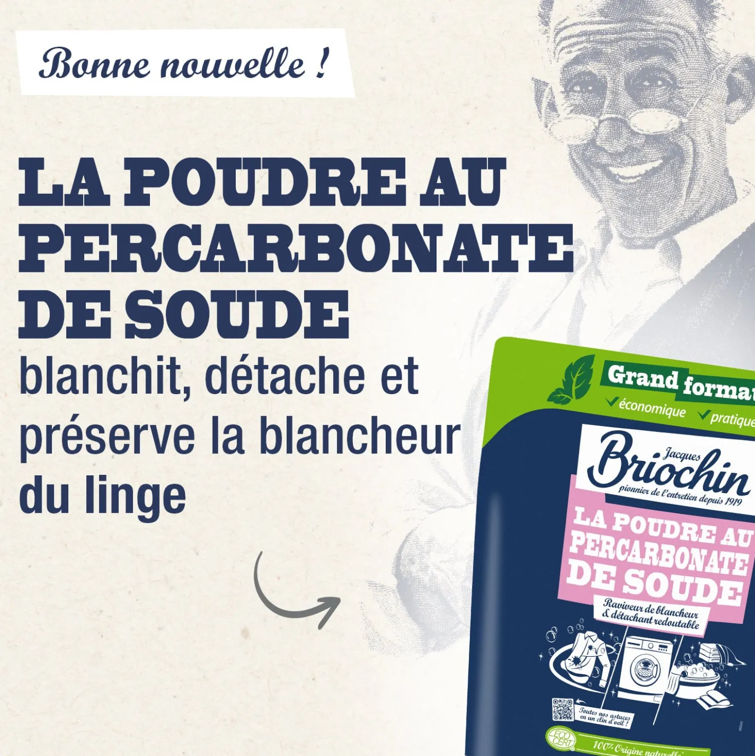 La poudre au percarbonate de soude 900g