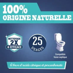 La poudre WC super détartrante