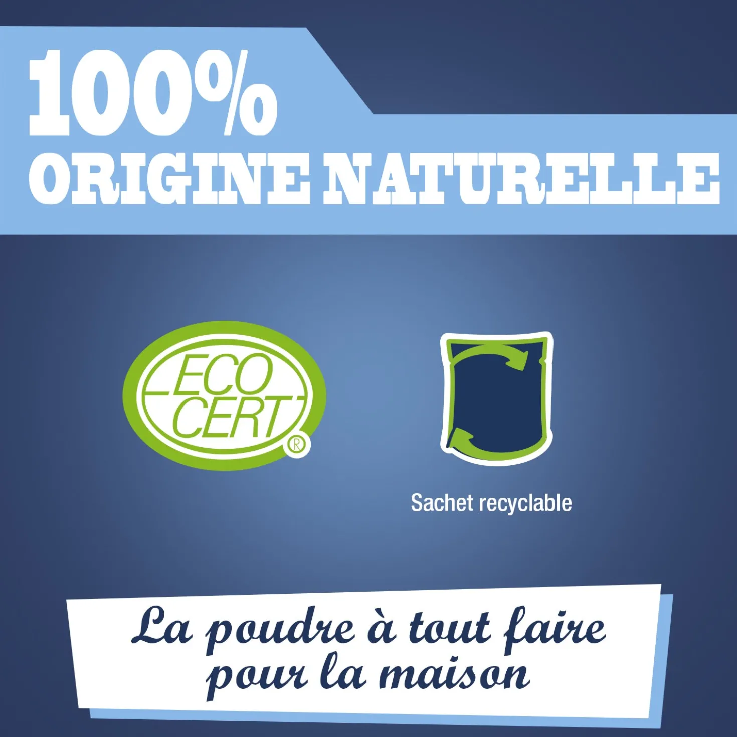 Le Bicarbonate de soude grand format - 900g