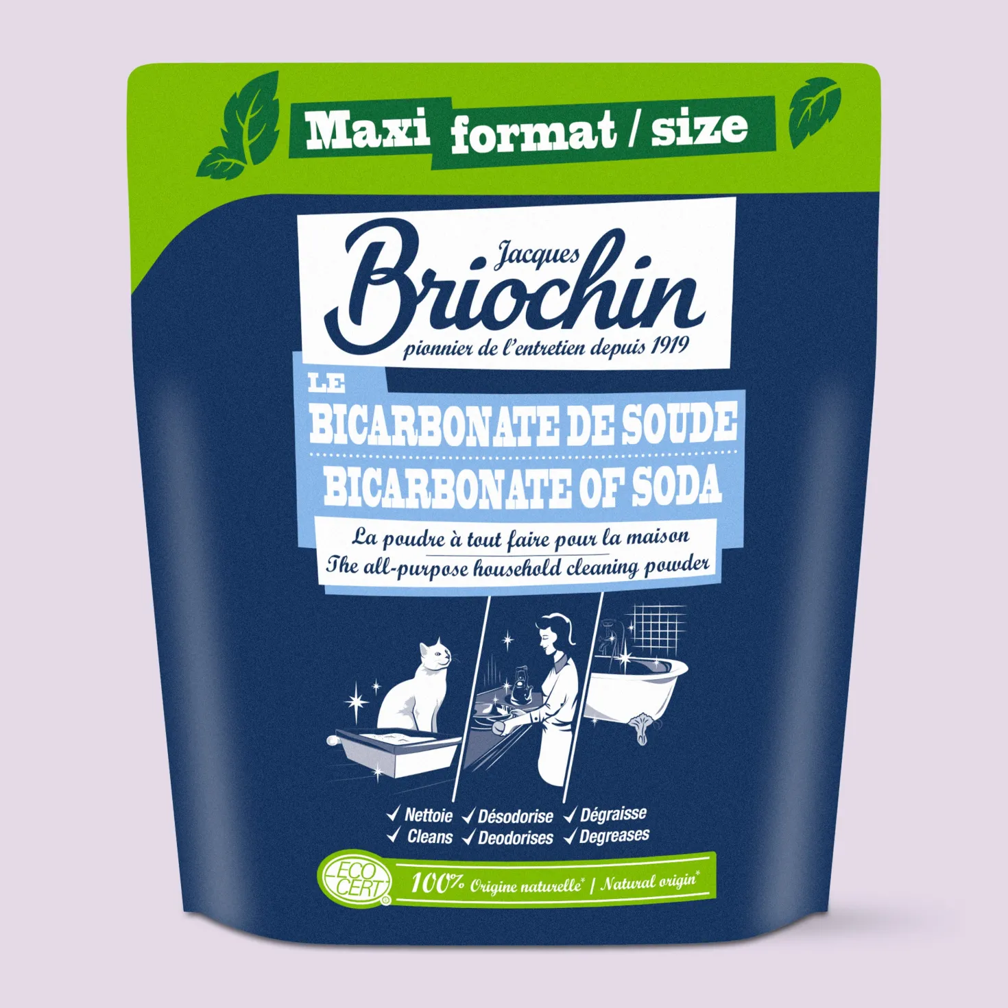 Le Bicarbonate de soude grand format - 900g
