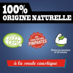 Le déboucheur extra efficace à la soude