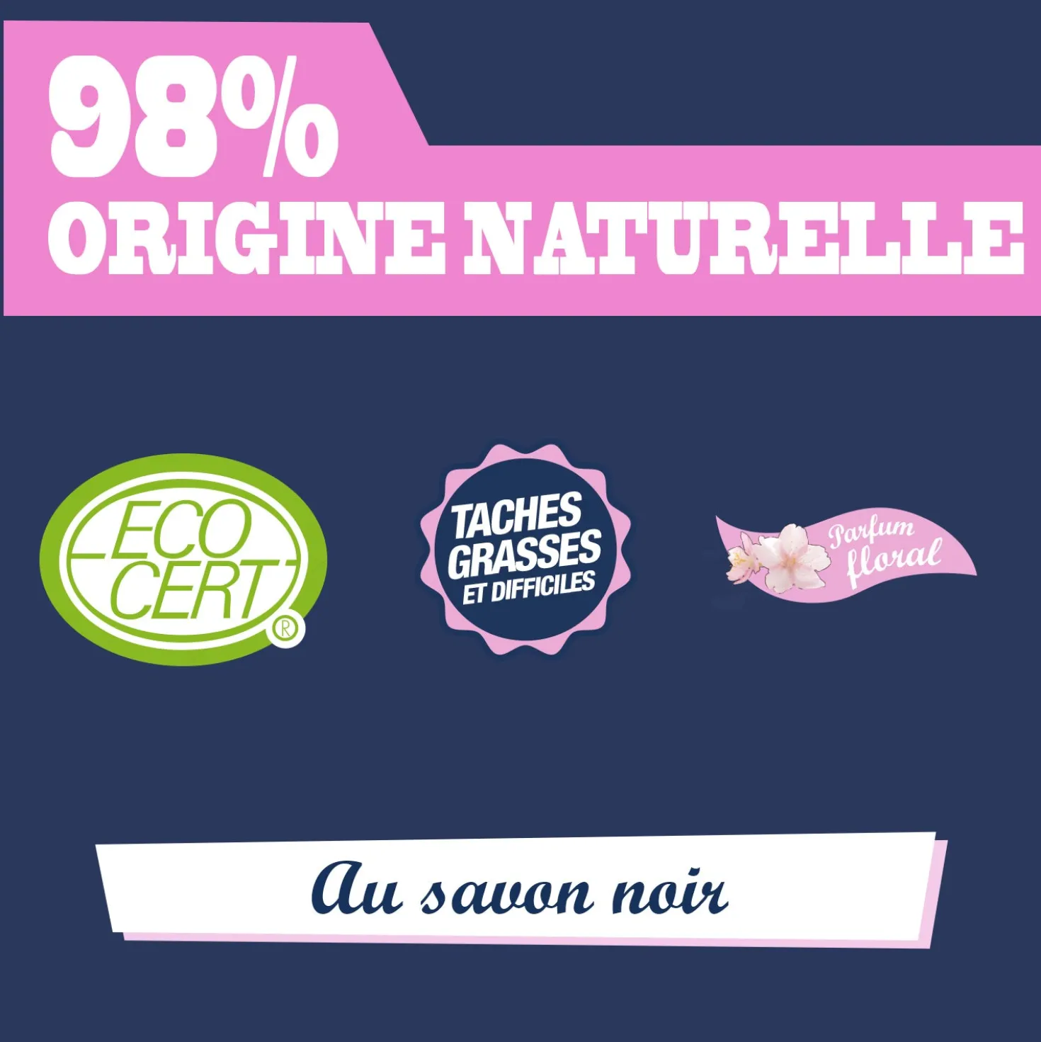 Le détachant avant lavage au Savon Noir