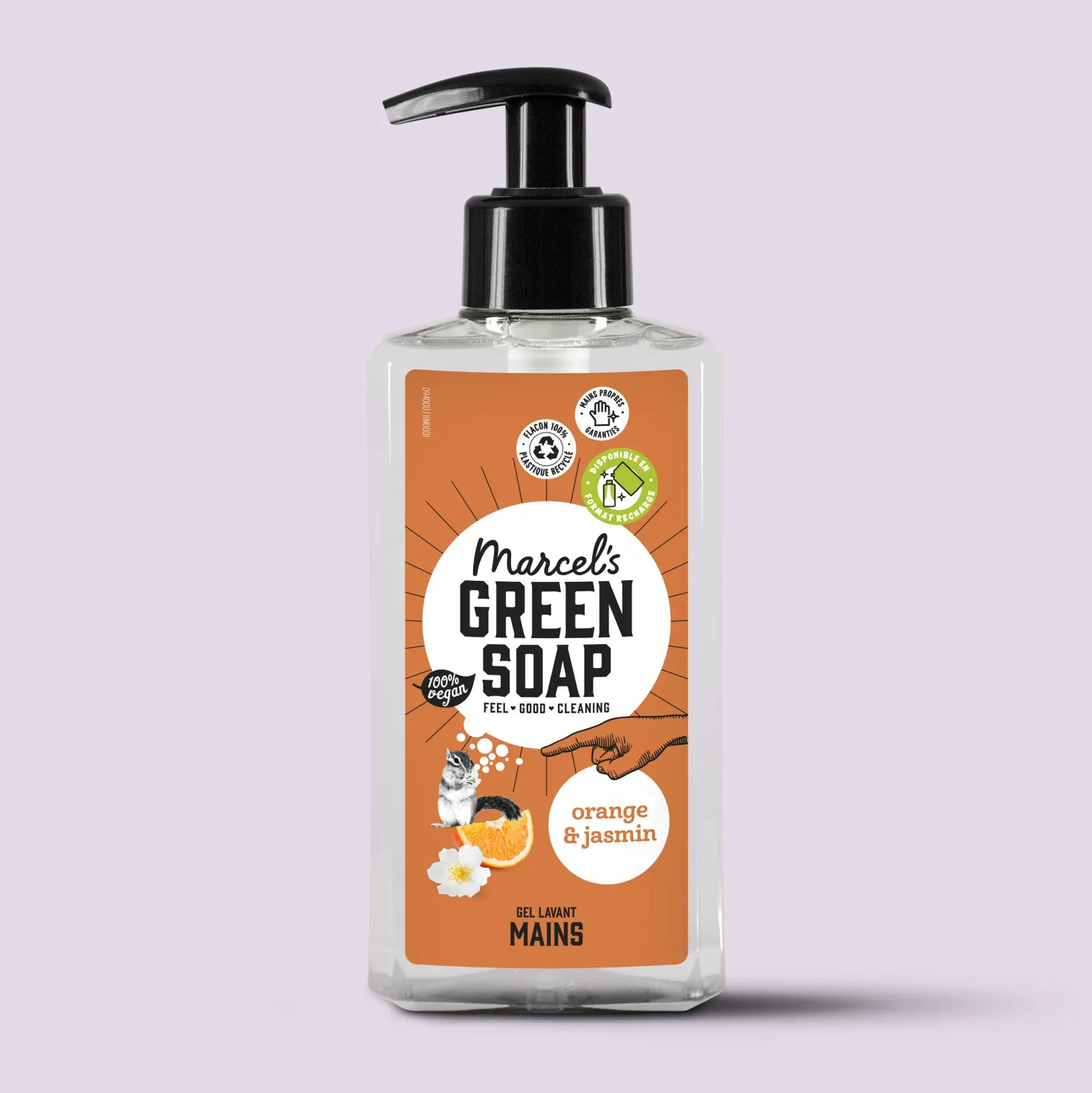Le Gel Lavant Mains Orange & Jasmin