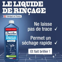Le liquide de rincage à base d'acide citrique & de vinaigre