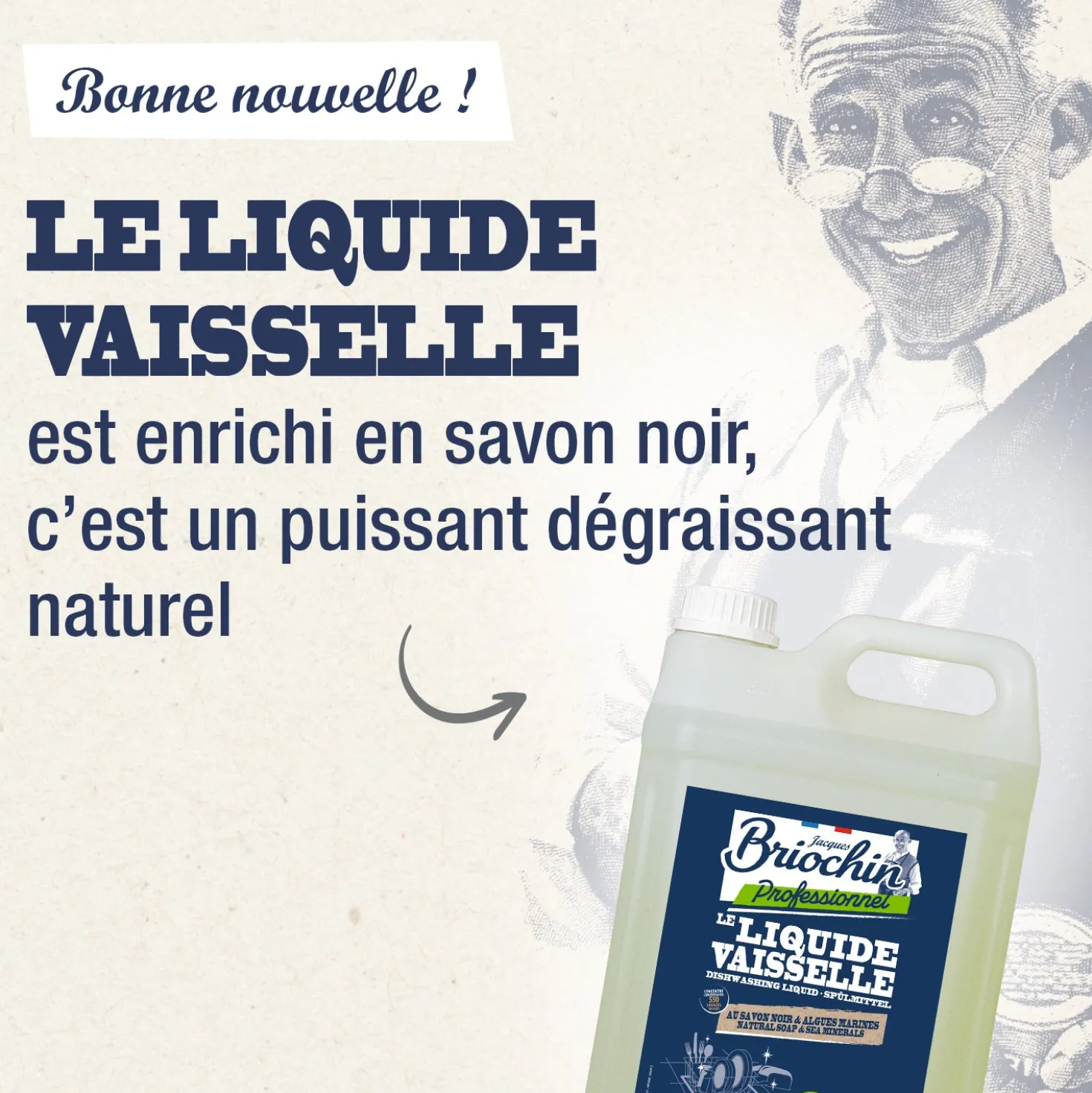 Le Liquide vaisselle