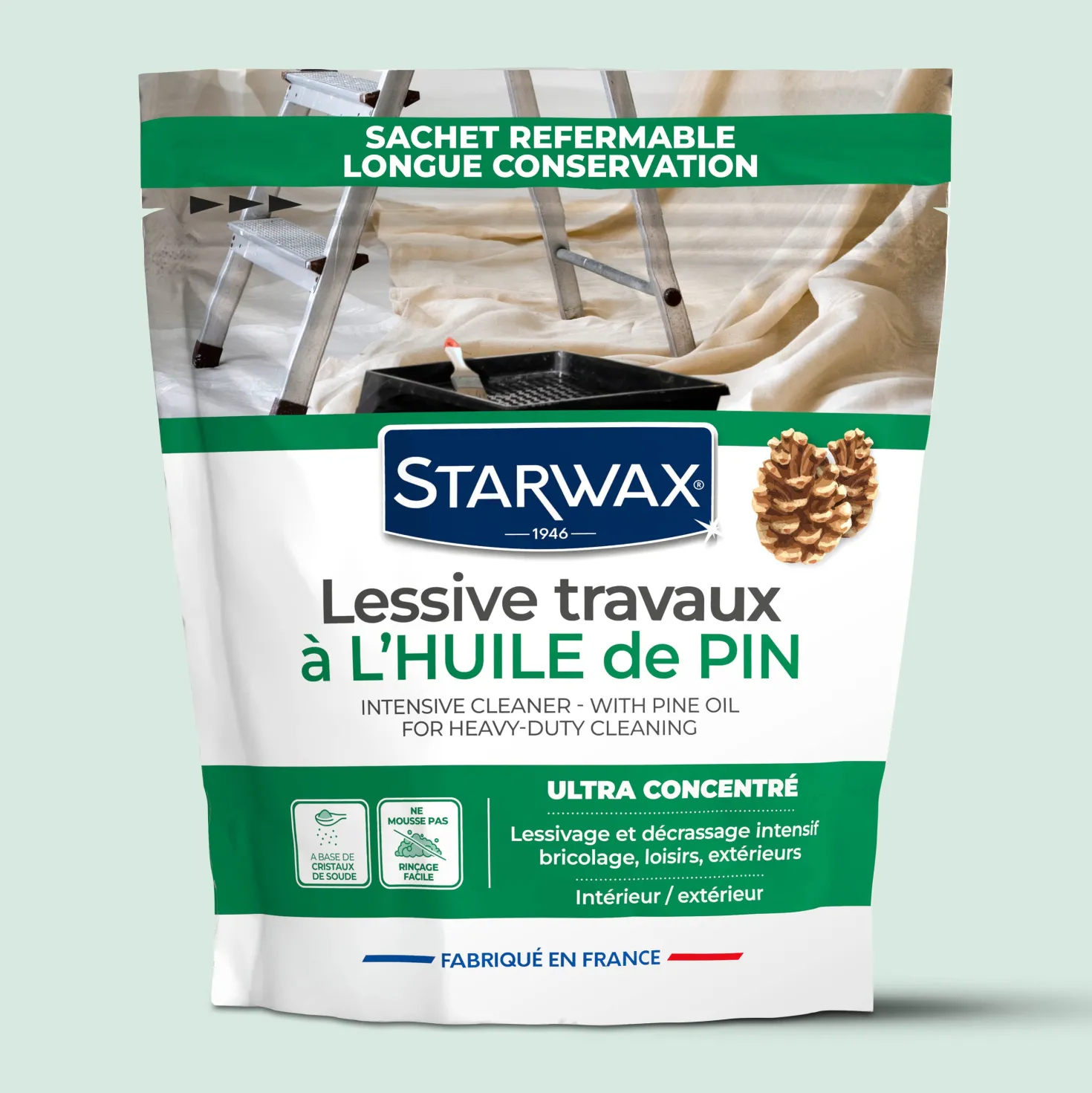 Lessive travaux à l'huile de Pin 1,4KG