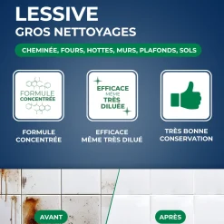 Lessive travaux à l'huile de Pin 1,4KG
