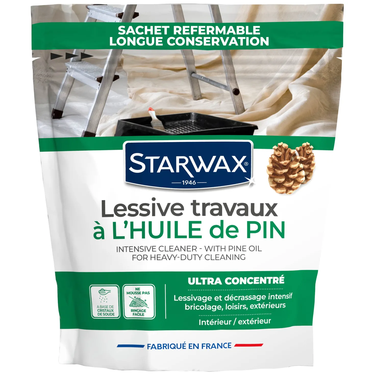 Lessive travaux à l'huile de Pin 1,4KG
