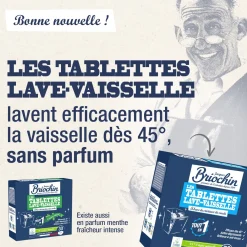 Les tablettes lave-vaisselle sans parfum