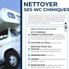 Liquéfiant désodorisant pour WC chimiques