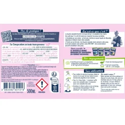 Liquide Vaisselle Mains sans parfum spécial Peaux sensibles
