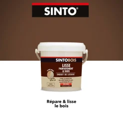 Lisse parfaitement le bois