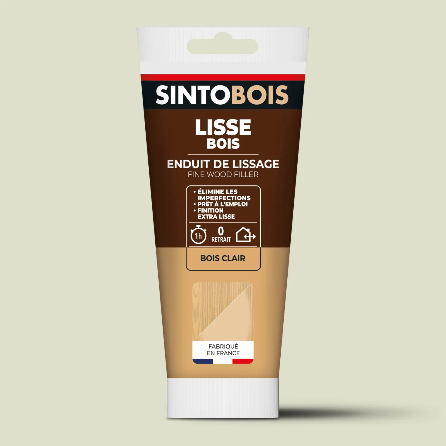 Lisse parfaitement le bois