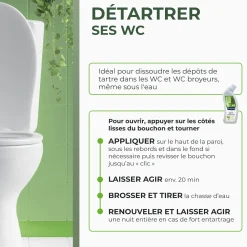 Lot de 3 Détartrant en gel pour WC