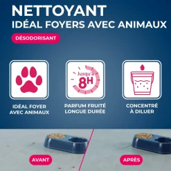 Lot de 3 Nettoyant désodorisant surodorant
