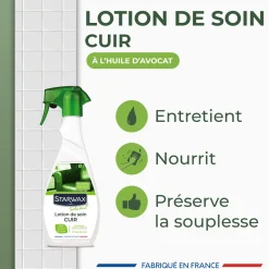 Lotion de soin pour cuir