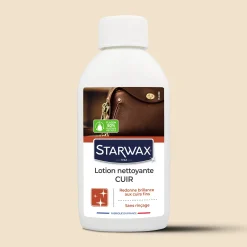Lotion nettoyante sans rinçage pour cuirs délicats