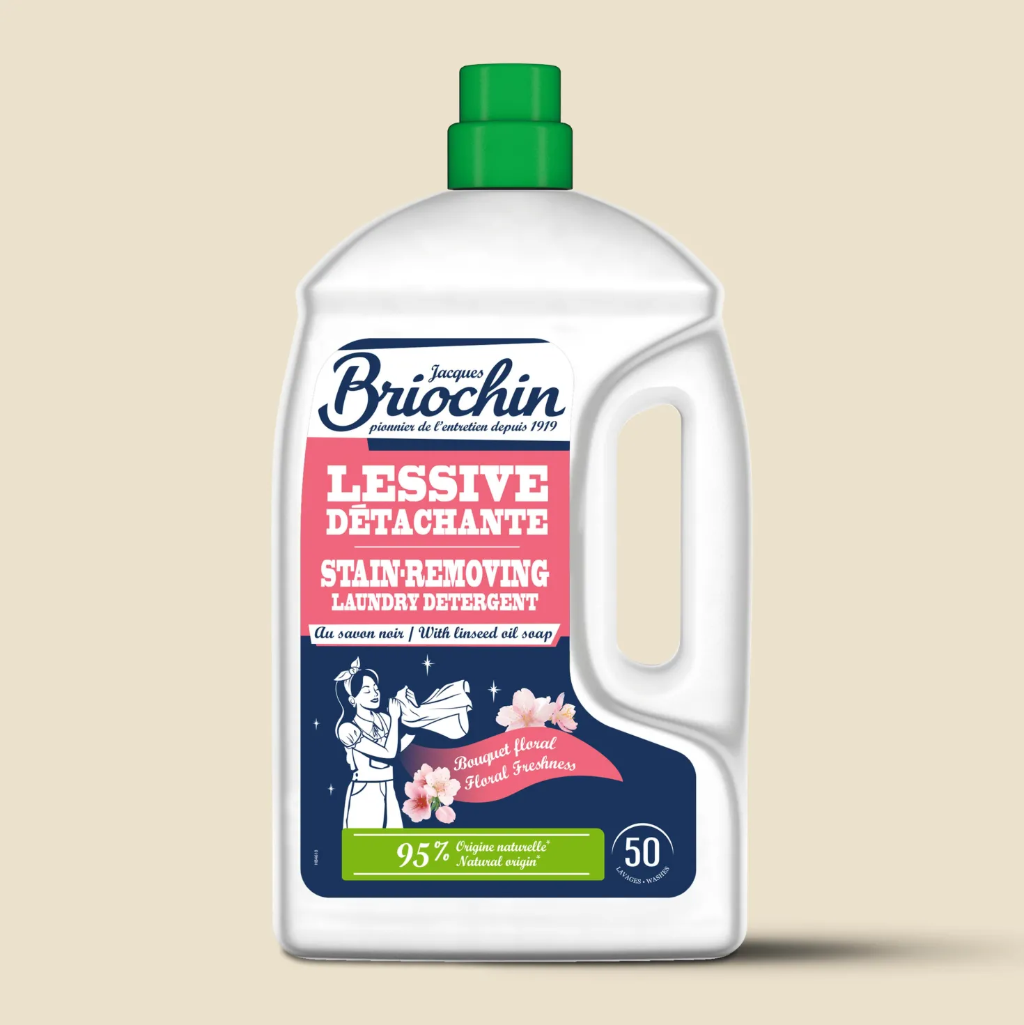 Ma Lessive au Savon Noir – Détachante – 50 Lavages