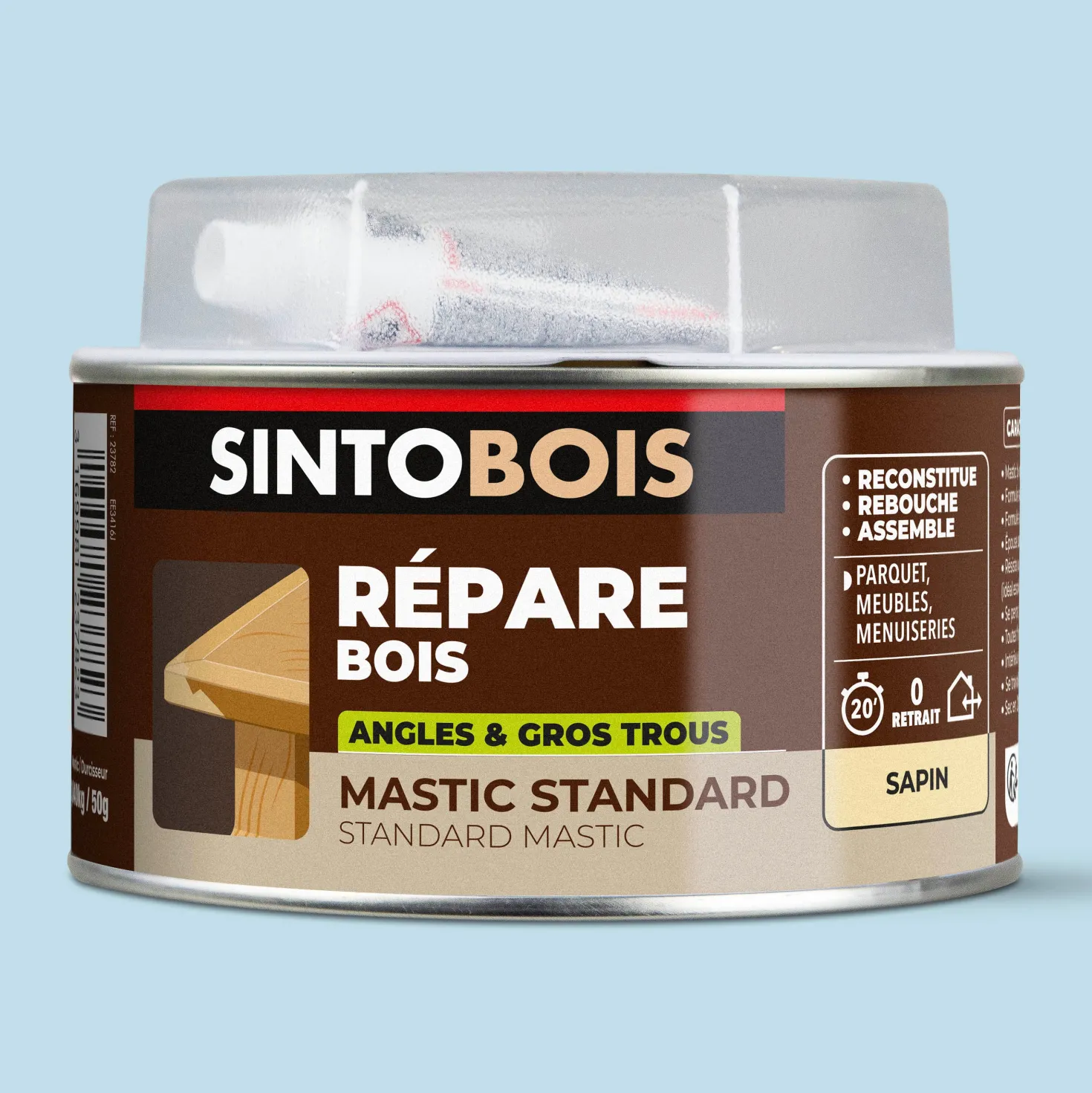 Mastic bois standard