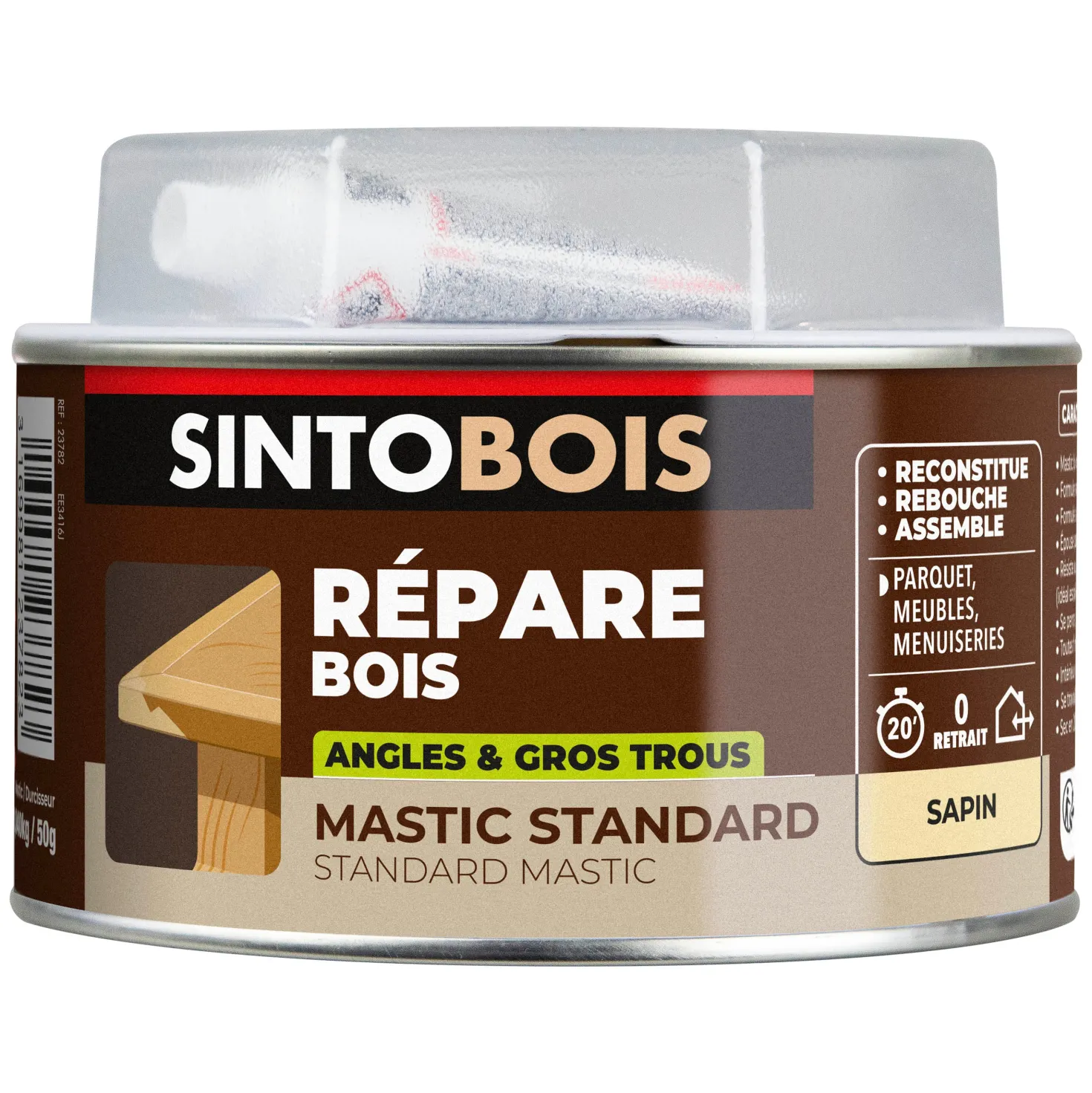 Mastic bois standard